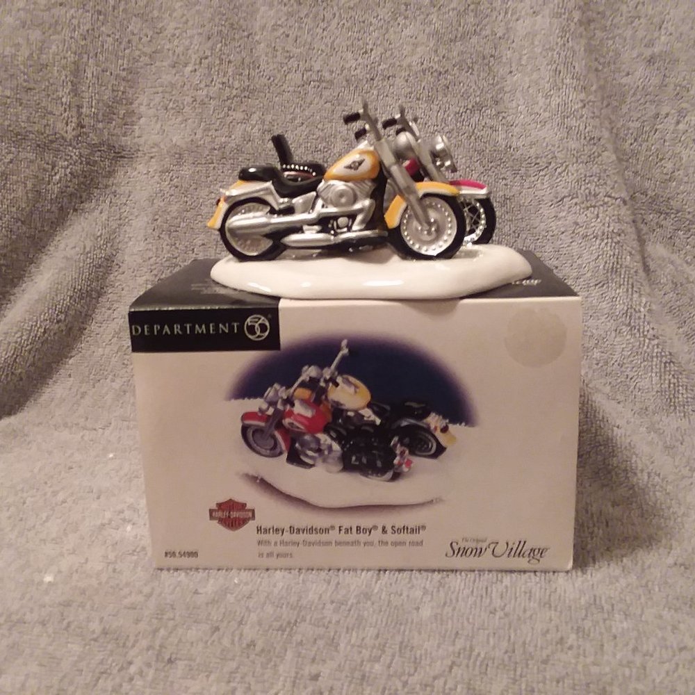 Department 56 Harley Davidson figurine